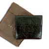 Celine Embossed Leather Logo Trifold Wallet Secondhand