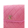 Chanel Small CC Quilted Denim Messenger Flap Secondhand