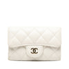 Chanel CC Quilted Caviar Flap Card Holder Secondhand