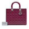 Dior Large Patent Cannage Lady Dior Secondhand