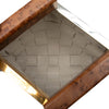 Bottega Veneta Lambskin Maxi Intrecciato The Snap Clutch Secondhand