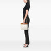 Bottega Veneta Lambskin Maxi Intrecciato The Snap Clutch Secondhand