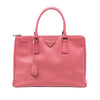 Secondhand Prada Medium Saffiano Lux Galleria Double Zip Satchel
