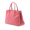 Secondhand Prada Medium Saffiano Lux Galleria Double Zip Satchel