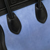 Celine Mini Tricolor Nubuck and Smooth Calfskin Luggage Tote Secondhand