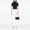 Chanel Choco Bar Calfskin No. 5 Camellia CC Shoulder Bag Secondhand