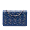 Chanel CC Lambskin Studded Wallet On Chain Secondhand