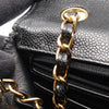 Chanel CC Quilted Caviar Single Flap Secondhand