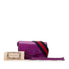 Gucci Mini Leather Horsebit 1955 Web Crossbody Secondhand