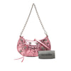Balenciaga Mini Metallic Lambskin Motocross Le Cagole Secondhand