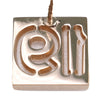 Chanel Gold Plated Rhinestone No 19 Pin Badge Brooch Secondhand