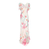 Secondhand Roberto Cavalli Ruffle Sleeve Floral Dress - '00s