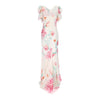 Secondhand Roberto Cavalli Ruffle Sleeve Floral Dress - '00s