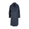 Secondhand Emporio Armani Trench Coat with Detachable Hoodie - '10s