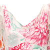 Secondhand Roberto Cavalli Ruffle Sleeve Floral Dress - '00s