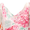 Secondhand Roberto Cavalli Ruffle Sleeve Floral Dress - '00s