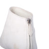 Secondhand Miu Miu White Leather Thong Ankle Booties