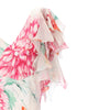Secondhand Roberto Cavalli Ruffle Sleeve Floral Dress - '00s