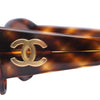 Secondhand Chanel Oversized Tortoiseshell CC Sunglasses
