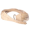 Secondhand Collection Privée Vintage Beige Genuine Leather Multi-Strap Belt - '90s