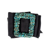 Secondhand Collection Privée Turquoise Stone Suede Belt - '00s
