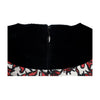 Secondhand Louis Vuitton Red Black Floral Printed Dress - '10s