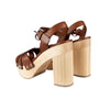 Secondhand Prada Wooden Platform Sandals - '10s