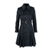 Secondhand Moschino Cheap and Chic Trench Coat with Pleats - '10s