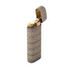 second hand Cartier Les Must 18k Gold & Silver Woven Jacket Lighter