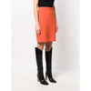Secondhand Chanel Orange Cashmere Miniskirt - '80s