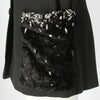 Secondhand Gianfranco Ferré Black Wool and Fur Blazer - '90s