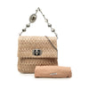 Miu Miu Matelasse Nappa Crystal Chain Satchel Secondhand