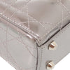 Dior Micro Metallic Patent Cannage Bear Lady Dior Secondhand