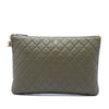 Chanel Large Quilted Lambskin Cuba La Habana O Case Clutch Secondhand