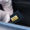 Secondhand Chanel Small Quilted Perforated Metallic Lambskin Boy Flap