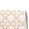 Dior Studded Calfskin Cannage Lady Dior Wallet on Chain Secondhand