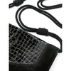 Yves Saint Laurent Black Crocodile Leather Bag - '70s Second hand