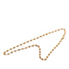 Chanel Gold Plated Bead Strand Necklace Secondhand