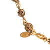 Chanel Gold Plated Bead Strand Necklace Secondhand