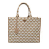 Prada Large Triangolo Jacquard Symbole Tote Secondhand