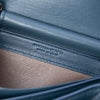 Bottega Veneta Nappa Intrecciato Embroidered Continental Wallet on Chain Secondhand