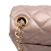 Chanel Mini Square Classic Iridescent Calfskin Single Flap Secondhand
