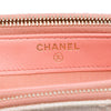 Chanel Raffia Deauville Double Zip Clutch with Chain Secondhand