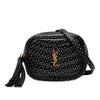 Saint Laurent Baby Quilted Chevron Calfskin Monogram Polka Dot Lou Camera Bag Secondhand