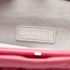 Chanel Quilted Lambskin Kiss Lock Clutch Secondhand