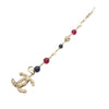 Chanel CC Gold Plated Faux Pearl Beaded Bracelet Secondhand