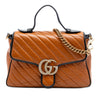 Gucci Small GG Marmont Matelasse Leather Torchon Top Handle Bag Secondhand