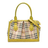 Burberry Haymarket Check Coated Canvas Pilgrim Satchel Secondhand