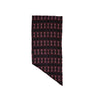 Secondhand Alexander McQueen Black Red Spider Print Silk Scarf - '10s