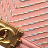 Chanel Small Chevron Lambskin Embroidered Boy Flap Secondhand